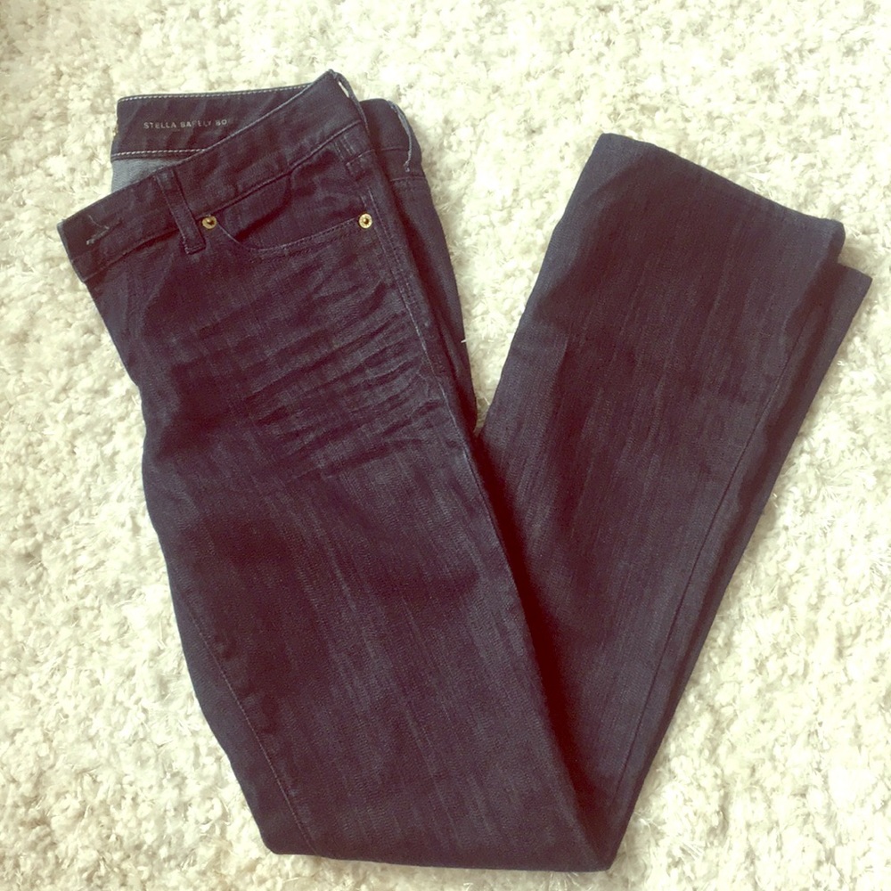 Express Stella Barely Boot Cut Jeans